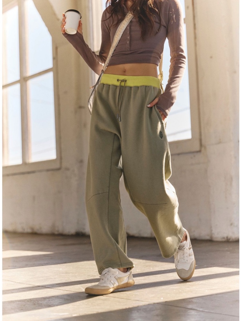 Free People You Wish sweat pant size small - Picture 5 of 10